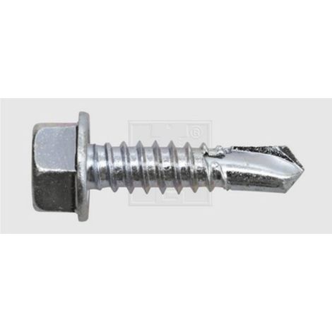 Vis autoforeuse 6.3 mm x 25 mm 6 pans extérieurs SWG acier galvanisé 200 pc(s) A717601 (1/2)