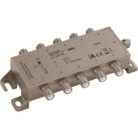 DEHN ÜSS für Antennenverteiler an Satelliten DGA FF5 TV (1/3)