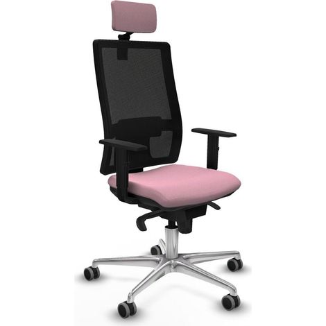 Piqueras et Crespo 1D086G2 Chaise de bureau rose confortable