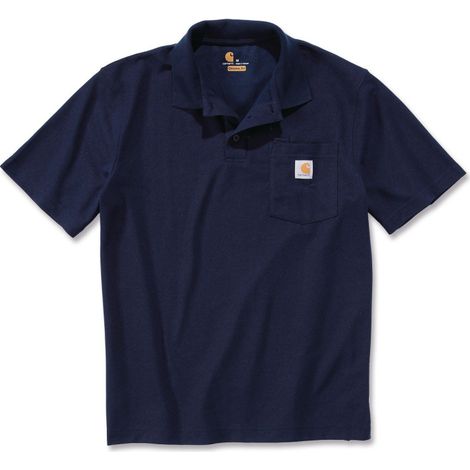 Polo WORKWEAR POCKET TXS navy - CARHARTT - S1K570NVYXS (1/3)