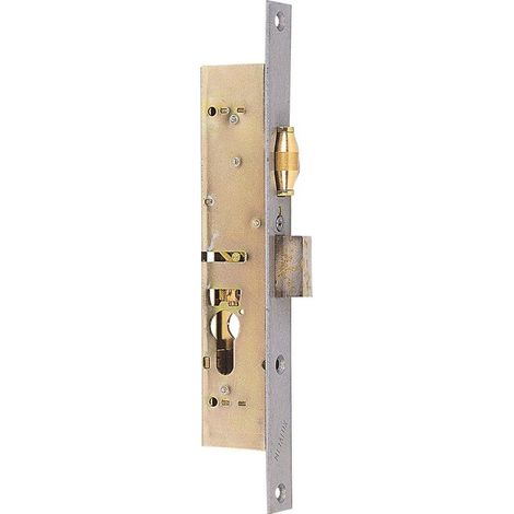 Serrure pêne dormant à rouleau N8- 46 mm METALUX - Sans gâche - F108460000 (1/2)