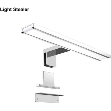 Éclairage LED 6 W pour miroir de salle de bain, 230 V, étanche IP44, 30 cm, lumière blanche neutre 4000 K, ABS (1/5)