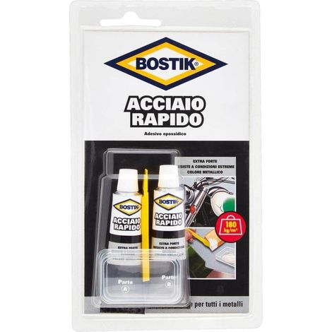 Colla Acciaio Rapido 30 ml Bostik