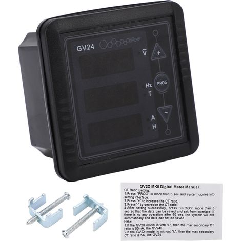 Générateur numérique AC tension courant fréquence puissance testeur IP56 ignifuge ampèremètre groupe électrogène diesel 165‑275V (1/5)