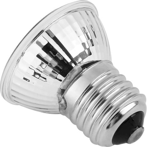 1 lampe chauffante neuve 220-240V pour aquarium, accessoire pour reptiles, lézards et tortues (50W) (1/3)