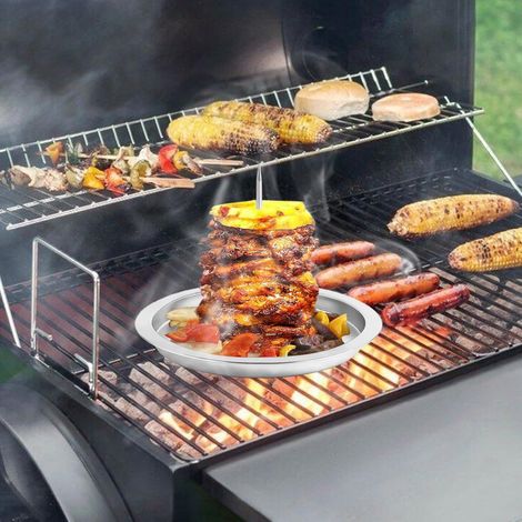 CCYKXA Stainless Steel Chicken Thigh Rack Set, 15-Slot Drumstick Holder ...