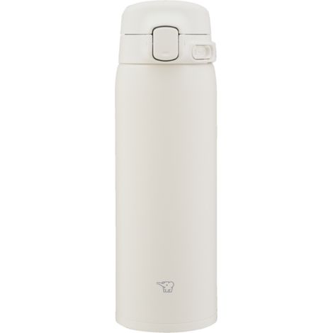 Taza térmica grande Zojirushi, apta para lavavajillas, modelo SU-BA48-WM, 480 ml, color blanco. (1/5)