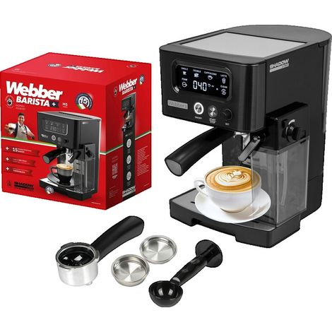 Halbautomatische Weber-Kaffeemaschine mit Druckkolben, 15 BAR, M5 (1/5)
