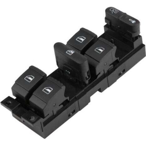 Eosnow Elektrischer Hauptfensterheberschalter für Golf, Jetta, Bora, Passat B5, Seat Leon, Toledo 1999-2006 (1/4)