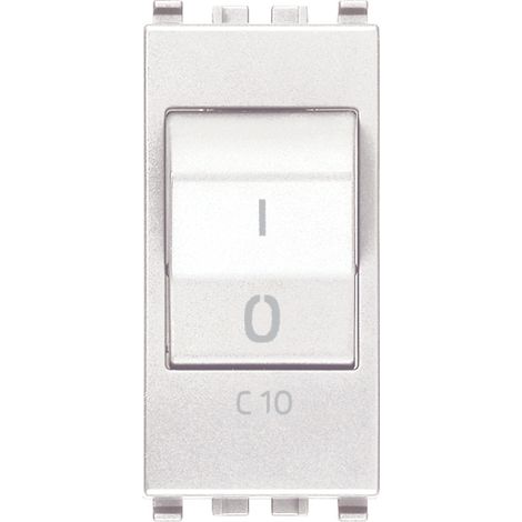 VIMAR - 20405.10.B Interruttore MT 1P+N C10 120-230V bianco