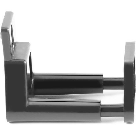 Quincaillerie murale de porte de grange coulissante avec guide de plancher inférieur en plastique de qualité supérieure et vis incluses (1/5)