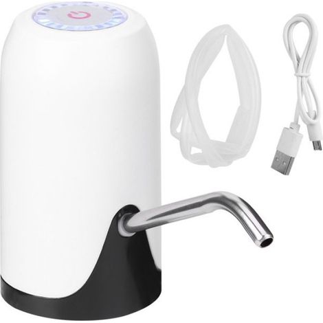 Pompe À Eau Potable - USB Automatique - Universelle Pour Bouteille - Blanc - 1 Pièce (1/5)