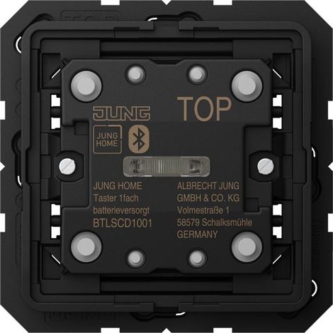 JUNG HOME Taster, batterieversorgt, 1fach, Serie CD/LS BT LS CD 1001 (1/5)