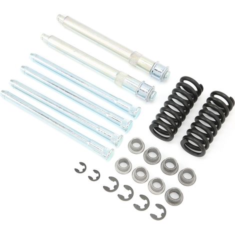 Kit de réparation de charnière de porte avant avec axe et douille, ressort inclus, pour Chevrolet C1500 Pickup 1988-1999, pièces de remplacement robustes. (1/5)