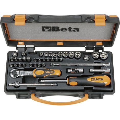 Beta Tools 39-tlg. Steckschlüssel + Schraubeinsätze 900/C11 009000971 (1/5)