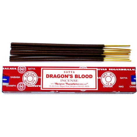Encens Satya 15g - Sang de Dragon- Vendu par 1 (1/2)