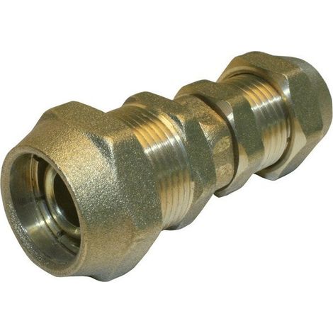 Raccord Coudé 90° À Compression Laiton D.12 Pour Tube En Per