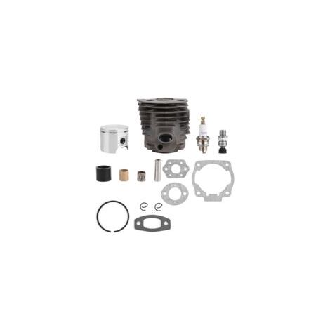 Piston de cylindre 46 mm avec kit de joints Compatible tronçonneuses Husqvarna 50, 51, 55 Matériaux durables pour performance optimale (1/5)