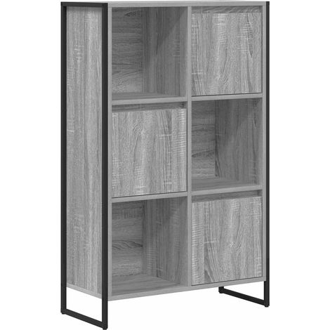 Maison Exclusive - Bücherregal Graues Sonoma 68 x 30 x 108.5 cm H