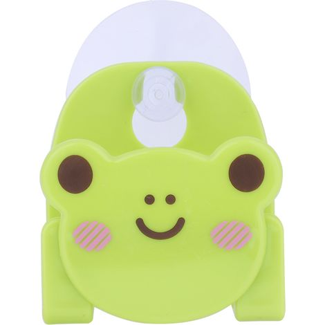 Porte-éponge éviers cuisine salle de bain sans perçage aspirateur range-tout plastique 6x6,5 cm vert noir blanc 1 pc VY