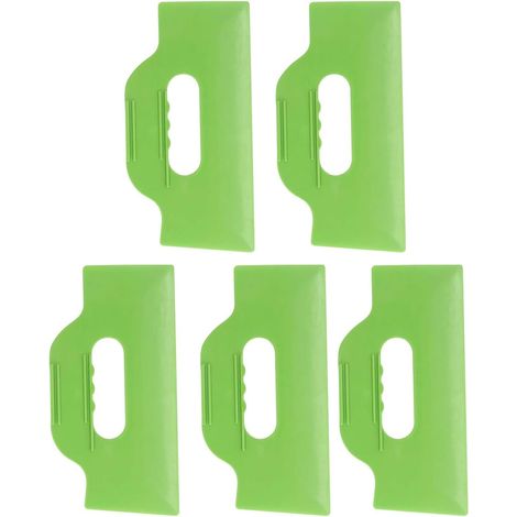 Set mit 5 flexiblen Kittspateln zum Entfernen von Tapetenbeschichtung