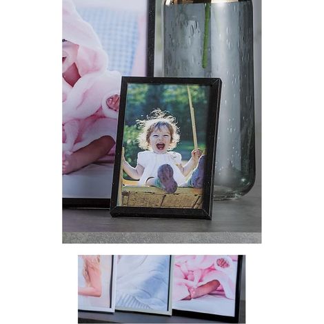 Cornice portafoto da appoggio in pvc 10 x 15 cm 3 Colori (1/3)