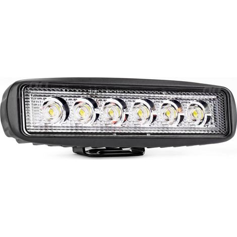 Lámpara de trabajo LED tipo reflector AWL01, 6 LED, 12V/24V, amio-01612 (1/5)