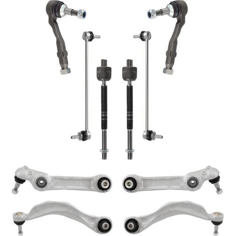 KIT BRACCIO OSCILLANTE 10 PEZZI COMPATIBILE CON BMW 6 COUPE(F13)640D 09.2011-10.2017 / Kit Sospensione Completo OE/OEM / Bracci Oscillanti + Testine Sterzo / Sostituzione Diretta OEM