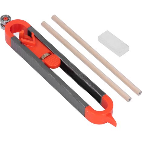 Anreißwerkzeug-Set mit Bleistift und Radiergummi für die Holzbearbeitung (1/5)