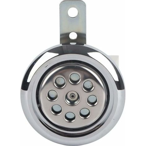 Bardusch-Duokon klaxon de moto universel, étanche 922B fort 12V 85mm avec cornes de couverture chromées en nid d'abeille kit bruyant (1/5)