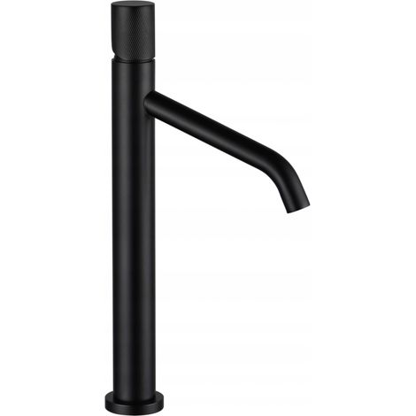 Mexen Rumba hohe Waschtischarmatur, Schwarz - 73511-70 (1/2)