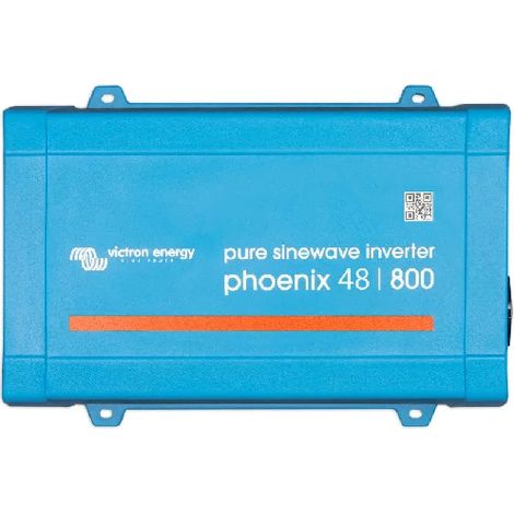 Victron – Convertisseur de tension pur sinus 48V – 230V 800 VA – Rendement 92% pour installations photovoltaïques – 5 ans de garantie