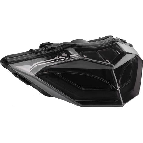 Feu arrière moto avec clignotants et stop compatible Ninja 300 250 250R Z250 (Lumière bleue et rouge) (1/3)