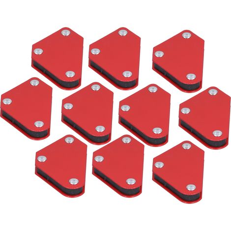 10 Pcs Welding Magnet Set 45° 90° 135° Multi Angle Fixed Soldering Tools for Equipment Workshop Welder