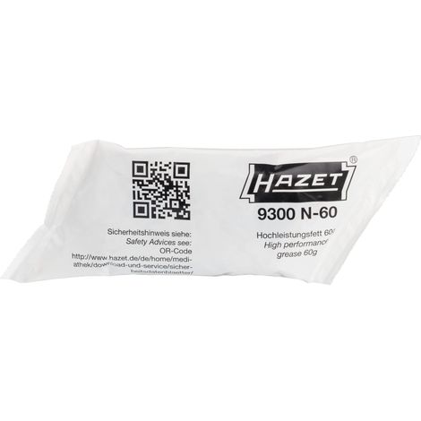 HAZET HAUTE PERFORMANCE GRAISSE, 1, 9300 N LOT DE 60 (1/2)