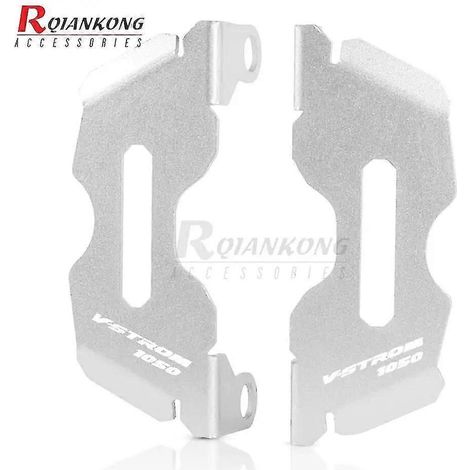 Für Suzuki DL1050 V-Strom VStrom DL1050 DL1050A DL1050XT 2019 2020 2022 2022 2023 Vordere Bremsscheiben-Bremssattel-Schutzabdeckung – silber2