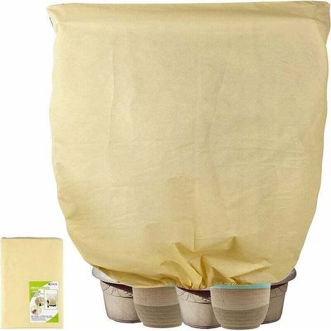 Winterschutzabdeckung für Pflanzen, 80 g/m², beige (200 x 240 cm) (1/4)