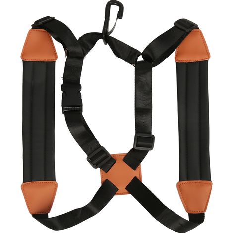 Bretelle de saxophone renforcée, soulage la pression du cou, réglable, pour saxophone baryton, ténor, alto, adaptée aux enfants de plus de 50 kg. (1/5)