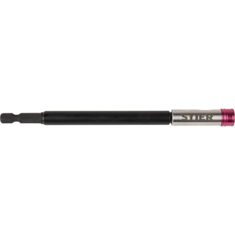 Porte-embouts à changement rapide 1/4" STIER 150 mm avec douille de guidage magnétique (1/4)