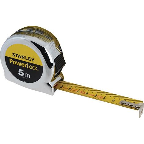 Stanley Powerlock Classic Pocket Tape 5M, 19mm Width (1/2)