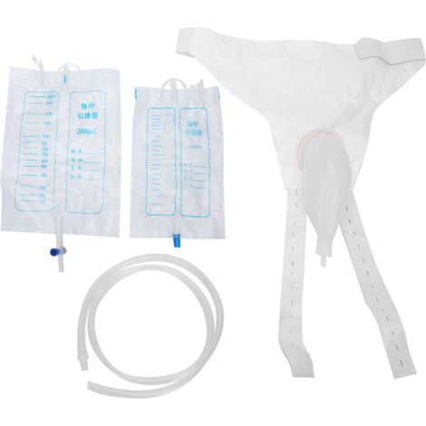 Sonde urinaire réutilisable étanche pour hommes et femmes - Entonnoir à urine en silicone