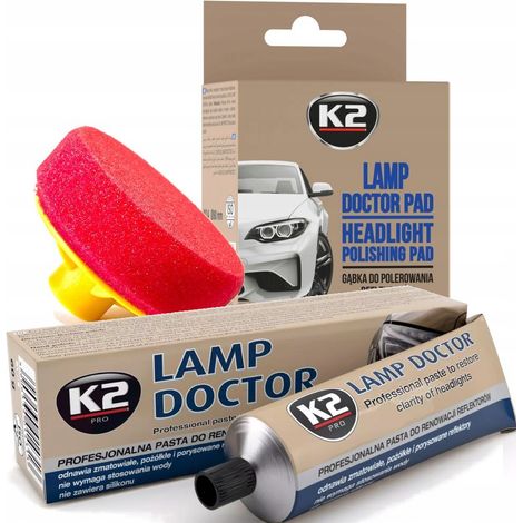 Juego de almohadillas K2 PAD para pulir y regenerar faros. (1/5)