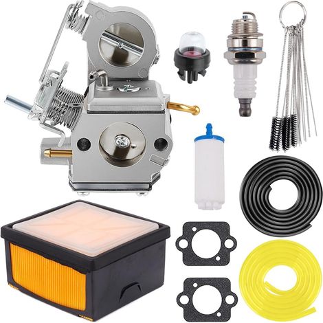 Carburateur de Rechange 578243401 pour découpeuse/tronçonneuse Husqvarna 510 K750 K760 K770 C3-EL29 C3-EL29B C3-EL53 C3-EL43C 510181202 avec Filtre à air (1/5)