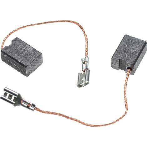 vhbw 2x balais charbon 14,3 x 6,9 x 10,3 mm compatible avec Dewalt DW930 Type 3, DW930 Type 2, DW930 Type 1, DW930K Type 3 outil électrique