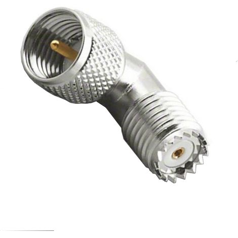 Adaptador de enchufe MiniUHF/toma angular MiniUHF