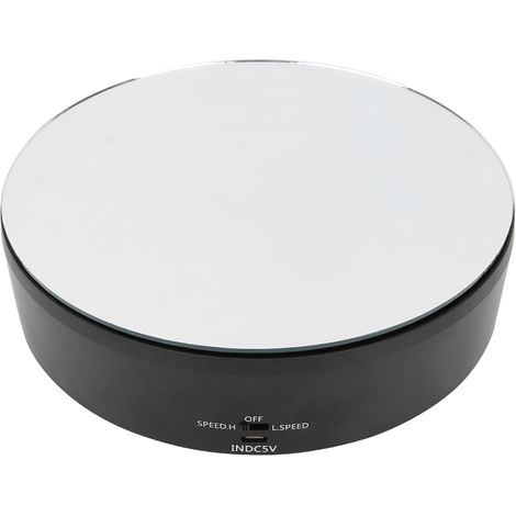 Plateau tournant électrique USB à 360° avec capacité de charge de 10 kg (1/5)