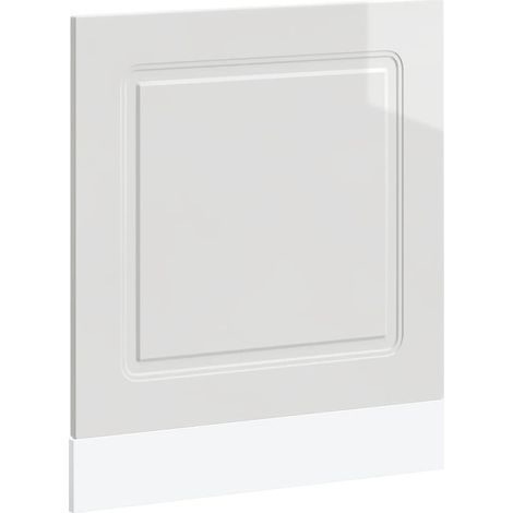 Panneau de lave-vaisselle Kalmar blanc brillant 60x1,5x67 cm CFW90472