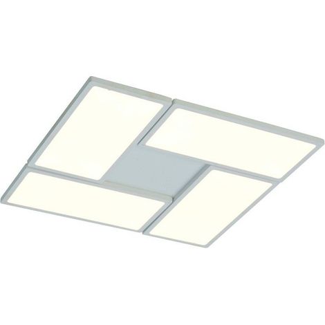 Plafonnier LED 60W, 3000K dimmable NEW OR BLANCO CRISTALRECORD 26-884-60-100