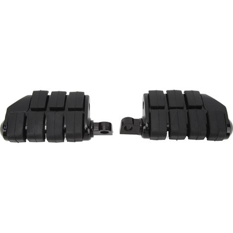Footpegs de Route de Moto, 7 Blocs en Caoutchouc Augmentés pour FXCW FXCWC FXS FXSB FXSBSE 2008-plus Tard, Installation Large et Facile, Matériel en Caoutchouc en Métal (1/5)