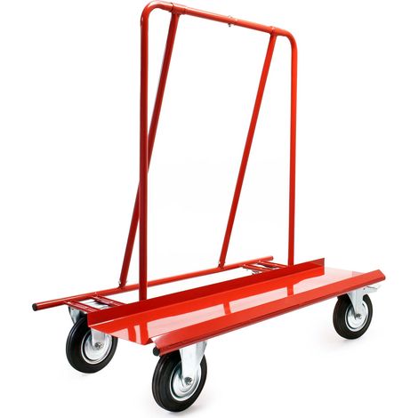 Xpotool – Chariot porte-plaques 800 kg – Acier soudé – 4 roues pivotantes – Largeur 58 cm pour espaces étroits – Transport cloisons et plaques